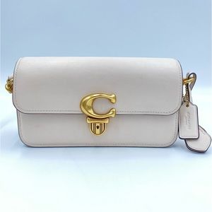 COACH Studio Glovetanned Leather Baguette Bag